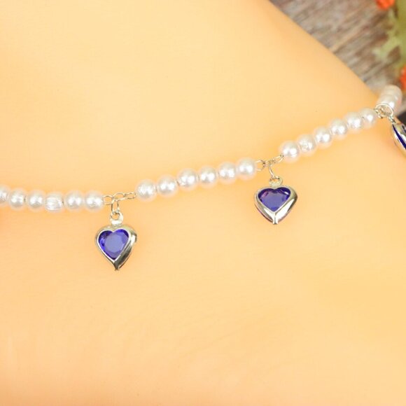 "Elegant Handmade Anklet – Delicate Jewelry for Women, MAR091409 - Picture 6 of 10